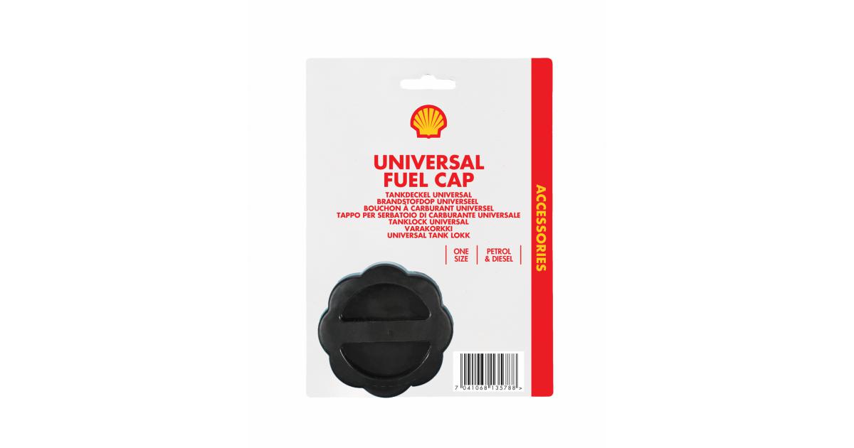 Ersatz-Tankdeckel universal schwarz/gelb Dunlop